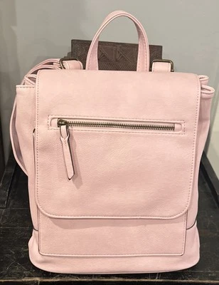 STYLE & CO Hudson Mochila Mujer Solapa - Rosa Loto Foto 1 de 4