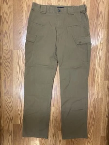 5.11 TACTICAL SERIES MEN'S 34x35 PANTS 74369 OPERATOR TAN POLY/COTTON RIPSTOP - Picture 1 of 16