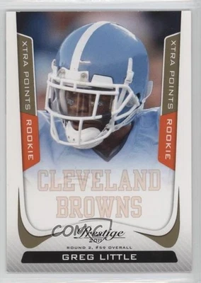 2011 Panini Prestige Rookie Xtra Points Gold /250 Greg Little #242 Rookie RC - Image 1 of 2