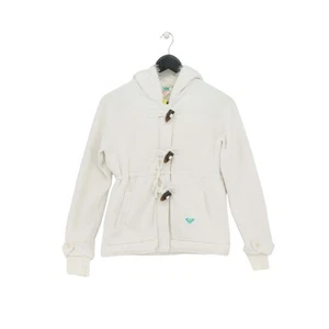Roxy Women's Jacket S White 100% Other Overcoat - Picture 1 of 6