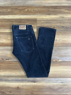 Jeans Diesel Kid Kxase J EE. UU. Talla 14Y Pana Lavado Oscuro Regular Ajustados Cónicos Foto 1 de 4