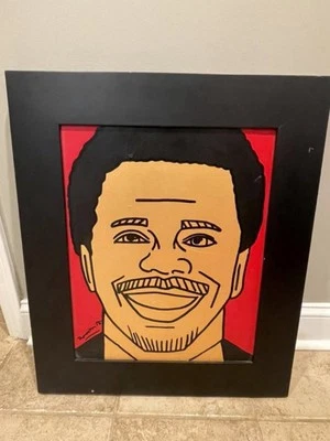 Romero Britto Patrick Ewing Portrait 20x16 - Image 1 of 2