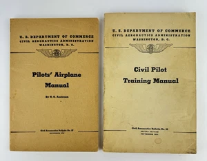 Pilots Airplane Manual Civil Pilot Training Manual 1940 1941 Civil Air Control - Picture 1 of 15
