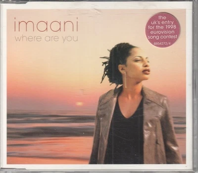 Imaani Where Are You CD UK Emi United Kingdom 1998 CD. UK 1998 Eurovision entry - Bild 1 von 2