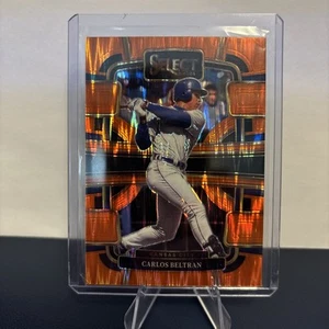 2024 Panini Select Carlos Beltran Orange Flash Prizm #20 KC Royals - Picture 1 of 2