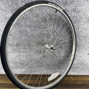 Vintage Araya 27x1 1/4 Front Wheel Japan Sansin Hub Tri-Sport Tire 80s Road Bike - Picture 1 of 15