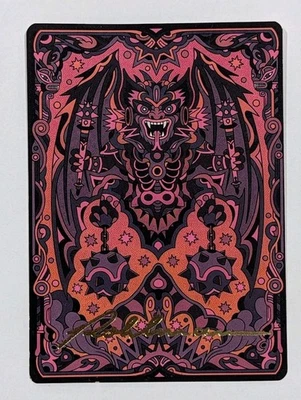 Bloodletter of Aclazotz Art Card (61/81) (Gold-Stamped Signature) MTG - Image 1 of 2