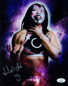 Foto brillante firmada de Holidead MLW Wrestling 8x10 autenticada por la JSA - Imagen 1 de 2