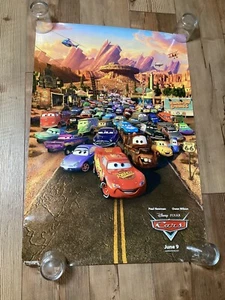 Disney Pixar Cars 2006 Original Movie Poster 27"x40" - Picture 1 of 8