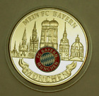 Mein FC Bayern München PP Ø40mm Türme der Stadt München Frauenkirche Farbtableau