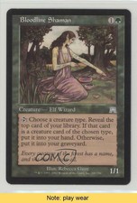 2002 Magic: The Gathering - Onslaught Bloodline Shaman #249 READ 0d2