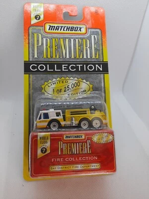 MATCHBOX PREMIERE FIRE COLLECTION BAY DISTRICT FIRE DEPARTMENT 1996 Sealed G84 - Image 1 of 3
