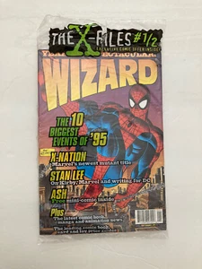 Revista Wizard Comics enero 1996 #53 bolsa de polietileno Spider-Man con inserciones - Imagen 1 de 7