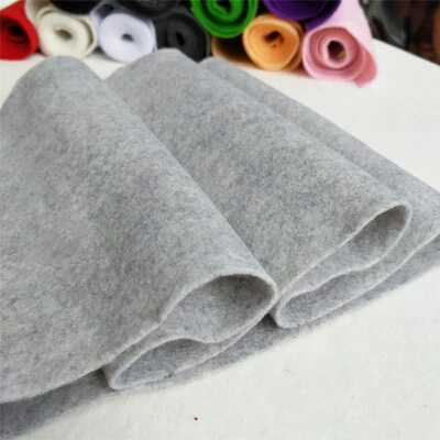 Soft Felt Fabric Metre NonWoven XMAS DIY Doll Bag Craft Material 1.4mm Thick - Image 1 of 4