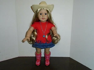 OOAK American Girl Doll Blonde hair/brown eyes - Picture 1 of 12