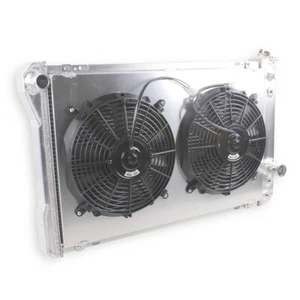 Aluminum Radiator for 1982-1992 1983 Pontiac Firebird 2.5L 3.1L 3.8L 5.0L 5.7L - Picture 1 of 12