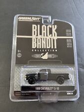 1988 CHEVROLET S-10 EXTENDED CAB PICKUP BLACK BANDIT 1/64 CAR GREENLIGHT 28070 C