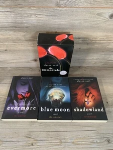 The Immortals Box Set Evermore; Blue Moon; Shadowland Boxed Set of 3 Paperback - Picture 1 of 11