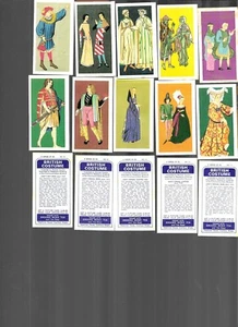 JUEGO DE 50 CARTAS DISFRAZ BRITÁNICO BROOKE BOND TEA, AÑOS 30 - Imagen 1 de 1