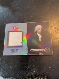 2023 Pieces of the Past Presidential Ed. James Madison Handwritten Relic - Picture 1 of 2