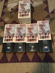 VHS Set Lonesome Dove Western Tommy Lee Jones Danny Glover Robert Duval Rewound - Bild 1 von 4