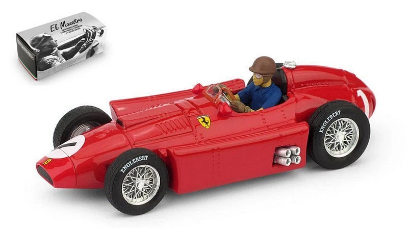 Ferrari D50 Winner British GP 1956 World Champion Juan Ma 1:43 BRUMM R076-CH-UPD - Immagine 1 di 1