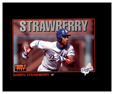 1993 Triple Play Baseball Singles Pick List Dodgers Braves Cubs Giants Pirates - Image 1 of 2