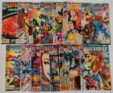 DC-Outsiders #0 Zero Hour 1 Alpha,Omega,2,3,4,5,6,7,8,9,10,11,12,13-1993