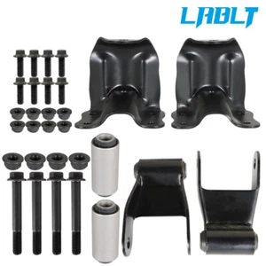 LABLT Rear Hanger & Shackle Kit Set For 1983-2006/2007/2008 Ford Ranger 2WD 4x4 - Picture 1 of 12