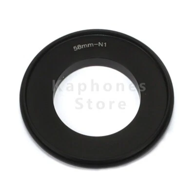Camera Macro Reverse Adapter Ring 58mm For Nikon 1 J5 J4 S2 V3 AW1 J3 J2 J1 V2 - Image 1 of 4