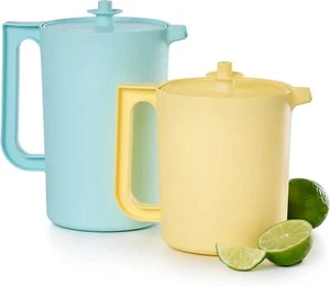 Tupperware Heritage Pitcher Set in Vintage Colors - Dishwasher Safe & BPA Free  - Picture 1 of 9