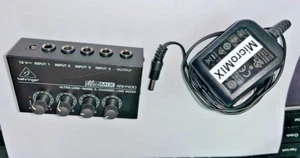 Behringer MICROMIX MX400 Ultra Low-Noise 4-Channel Line Mixer - Picture 1 of 2