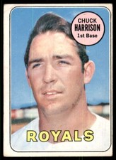 1969 Topps Chuck Harrison Kansas City Royals #116