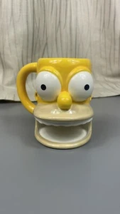Homer Simpson Mug The Simpsons 3D Cookie Biscuit Holder Storage - Picture 1 of 7