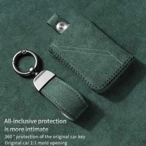 Alcantara Suede Car Key Case Cover For Lynk&Co 05 06 5 6 01 Accessories For Cars - Picture 1 of 13