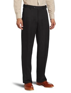 J.Braxx by BALLIN $99 resistente alle rughe vita espandibile, anteriore piatto, grigio medio 36 - Foto 1 di 4