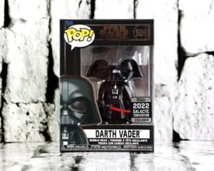 Funko Pop Star Wars Darth Vader #509 Galactic Convention Exclusive W/ Protector - Picture 1 of 9