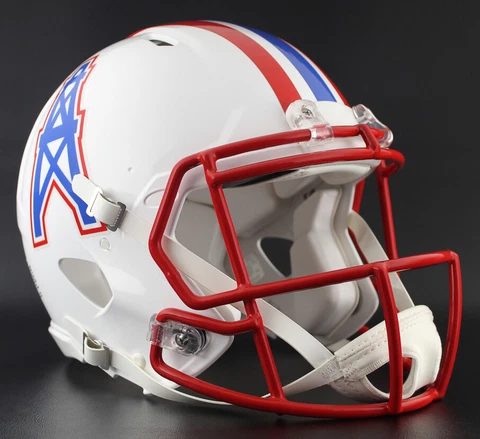 HOUSTON OILERS 1981-1998 THROWBACK Riddell SPEED Authentic Football Helmet Cover