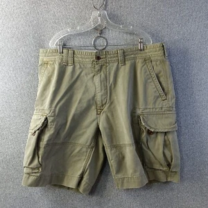 Polo Ralph Lauren Chino Cargoshorts Herren 40 oliv trüb flach vorne distressed - Bild 1 von 16