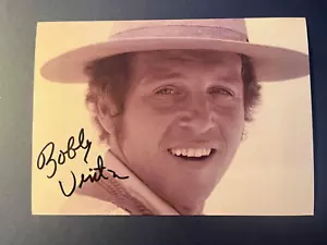 BOBBY VINTON - CANTANTE QUE ENCABEZA LAS LISTAS - EXCELENTE FOTOGRAFÍA FIRMADA - Imagen 1 de 1
