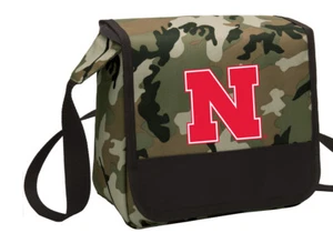 University of Nebraska Lunch Bag CAMO Nebraska Huskers Lunchbox Cooler - Picture 1 of 1