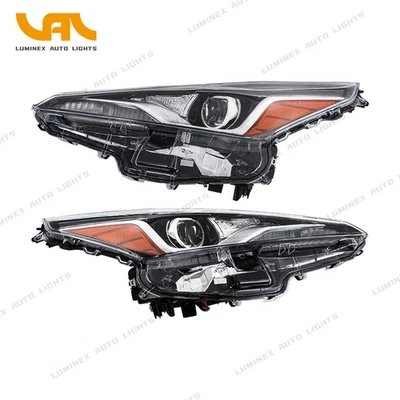 Headlights Assembly For Toyota Prius 2019 2020 2021 2022 LED Driver&Passenger - Image 1 of 4