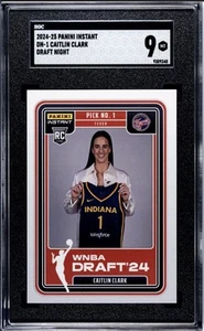 2024-25 Panini Instant WNBA Caitlin Clark Draft Night Rookie #DN-1 Fever - SGC 9 - Bild 1 von 2