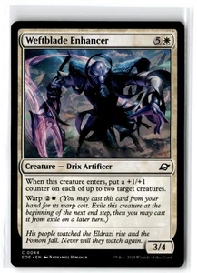 2025 Edge of Eternities Weftblade Enhancer #44 Expansion/Common - Bild 1 von 2
