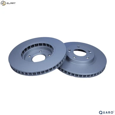 2x BRAKE DISC QD1633 FOR HYUNDAI SANTA/FE D4EA 2.0L G4JP 2.0L G4JS 2.4L 4cyl - Image 1 of 4