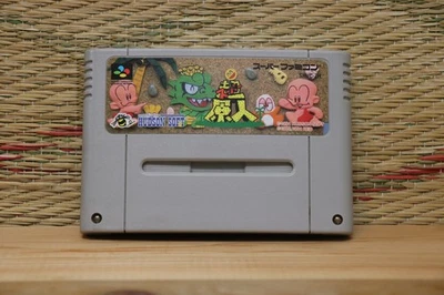 Super Genjin 1 Nintendo Super Famicom SFC ¡Muy buen estado! Foto 1 de 2