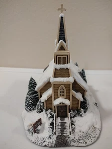 Thomas Kinkade Hawthorne Village Birch Valley Church mit Zertifikat Echtheitszertifikat - Bild 1 von 12