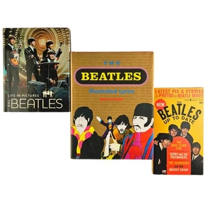 The Beatles Book Lot Illustrated Lyrics Pictures 1964 Paperback - Picture 1 of 4