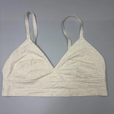 Spanx Bralette Bra Extra Large Cotton Comfort Triangle Wire Free Adjustable - Image 1 of 4