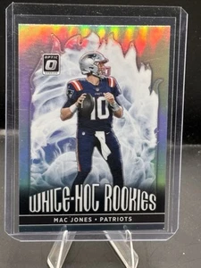 Mac Jones 2021 Optic White-Hot Rookies Holo Silver RC #WHR-3 - Picture 1 of 2